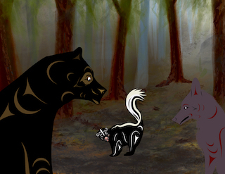 thumbnail for Bear and Coyote - Spáth qes te Slílk'yap
