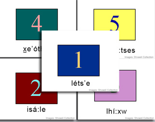 Numbers 1-5